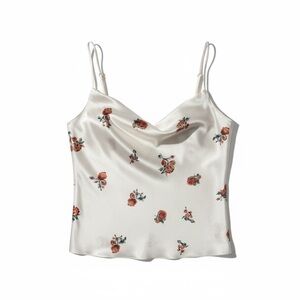 New Vince 100% Silk Floral Women's Camisole sz Large